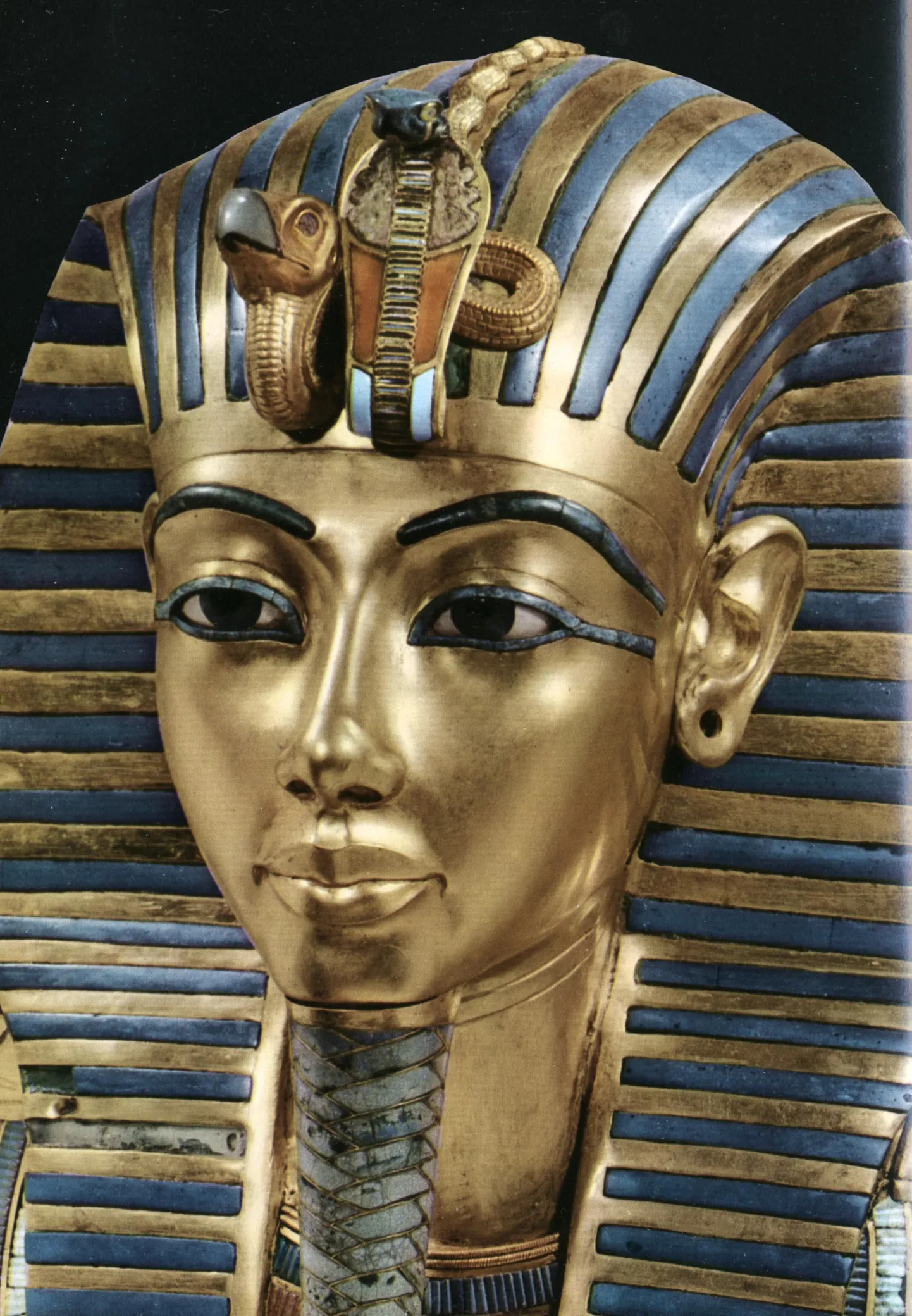 Tutanhamoni kuulus kullast surimask.