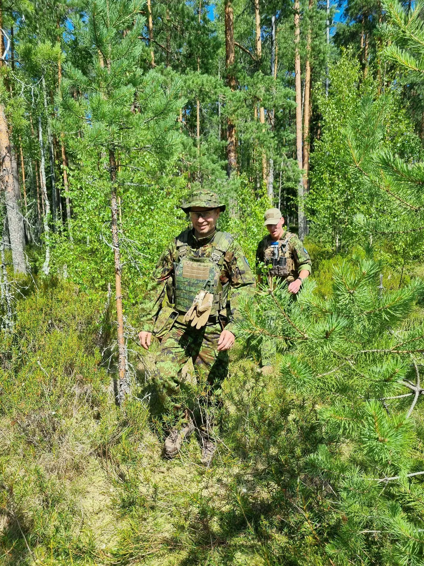 Kesksuvisel väljaõppepäeval 16. juulil kordasid osalejad teoorias ja praktikas üle orienteerumise põhitõed.