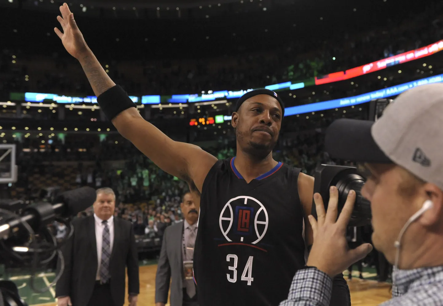 Paul Pierce läinud ööl toimunud kohtumises.
