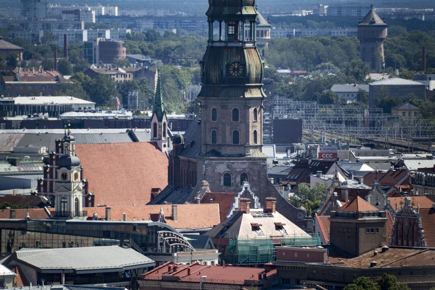 Rīgas panorāma. Ilustratīvs attēls