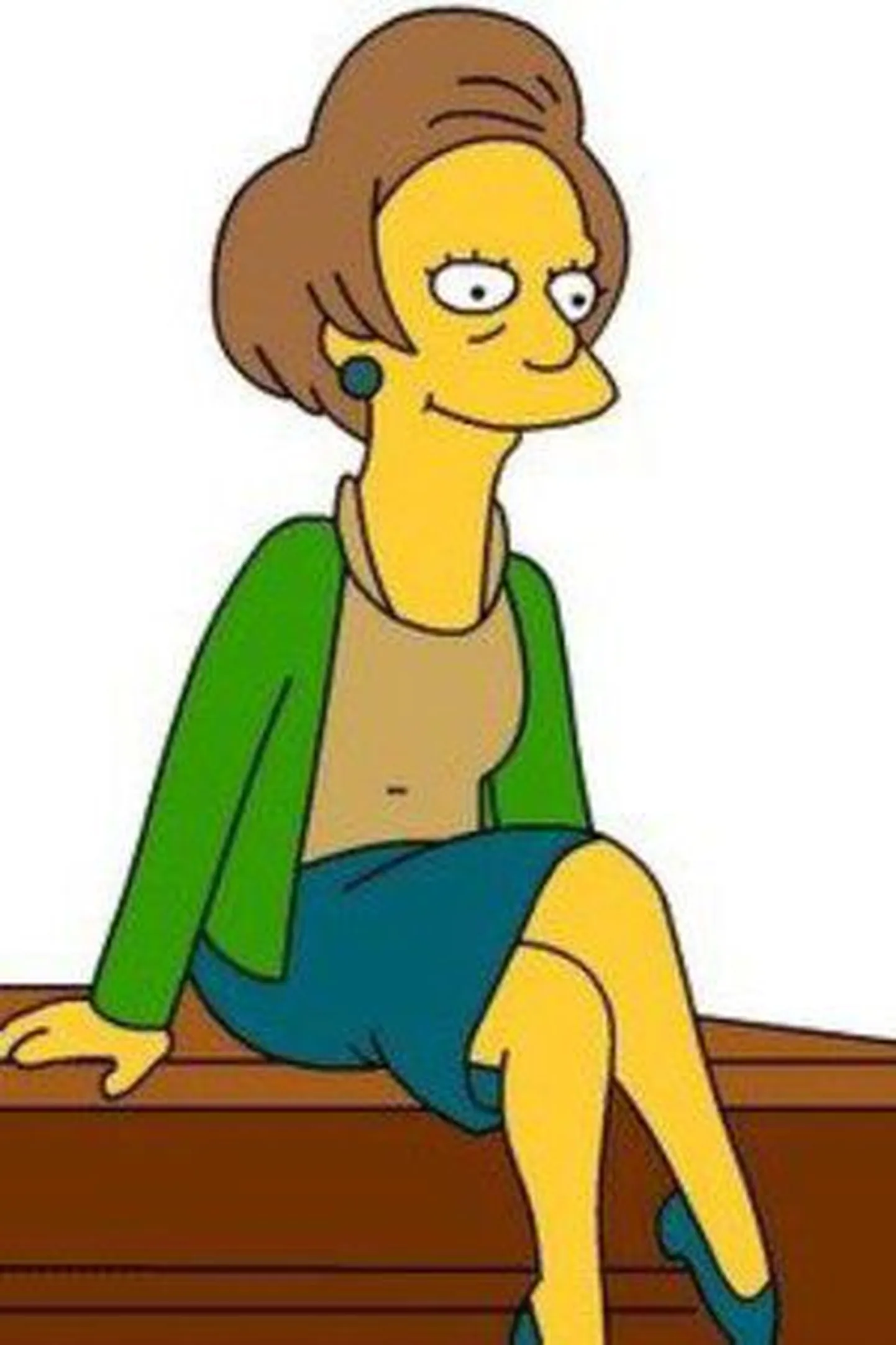 «Simpsonite» tegelaskuju Edna Krabappel, kellele andis hääle näitlejanna Marcia Wallace