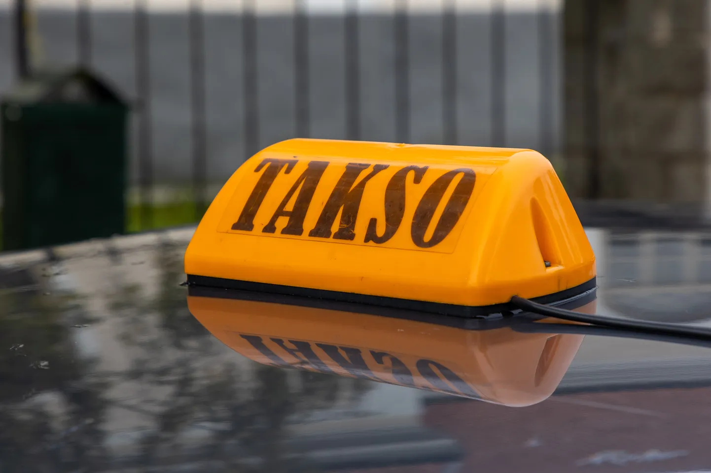 Takso märk. Pilt on illustratiivne.