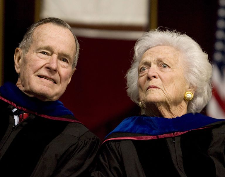 George H.W. Bush ja Barbara Bush