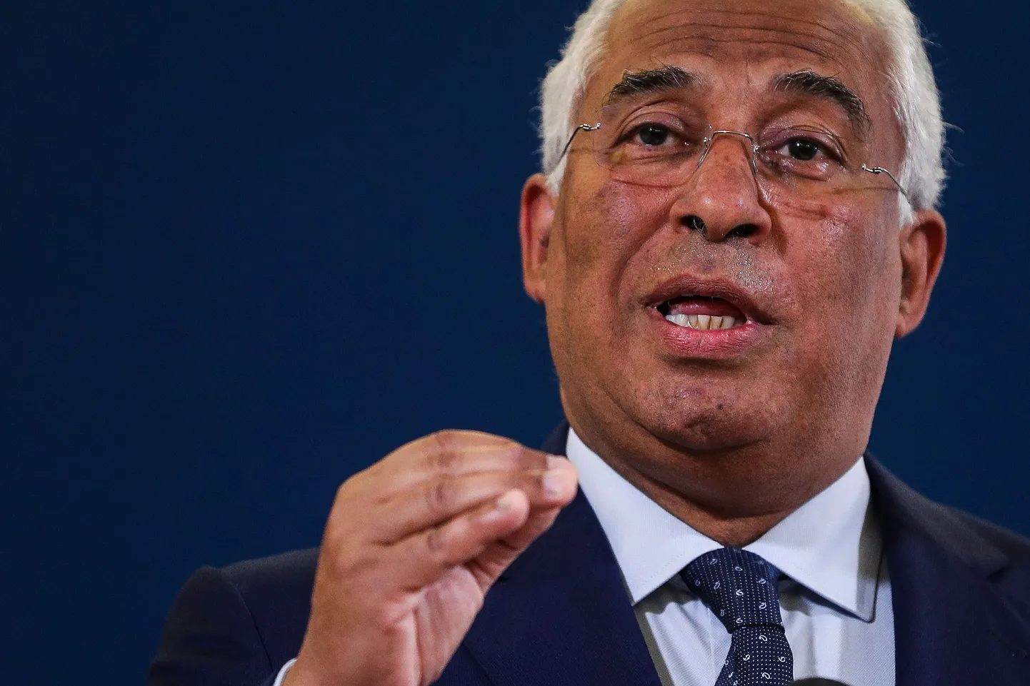 Portugali peaminister Antonio Costa esineb telepöördumisega 3. mail pärast kõnelusi presidendiga õpetajate palkade üle.