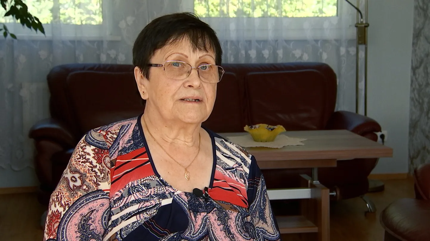 74-aastane Milvi, keda tahetakse majast välja visata.
