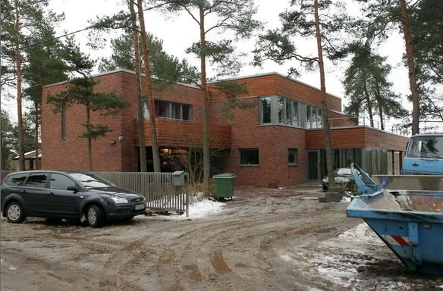 Oliver Kruuda maja Nõmmel 2006. a sügisel.