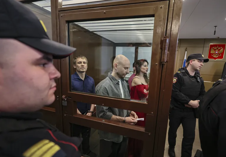 Суд над российскими журналистами.