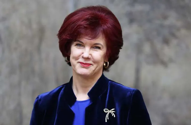 Депутат Сейма Солвита Аболтиня (2017 год)
