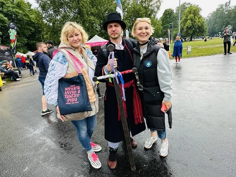 Праздник песни и танца в Таллинне.