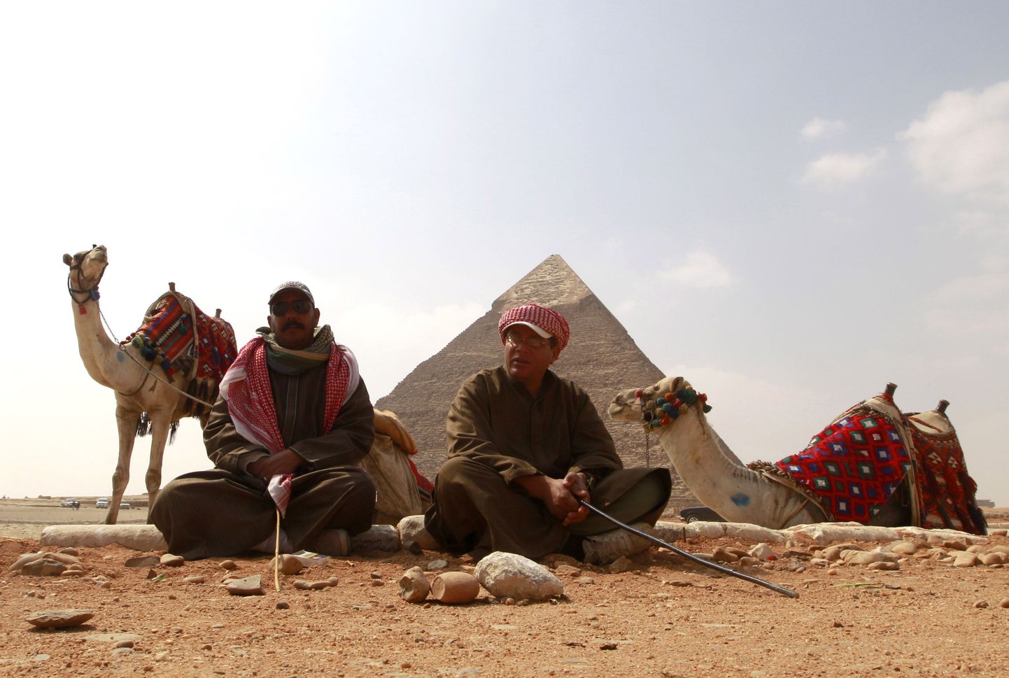 Turistidest lage Egiptus