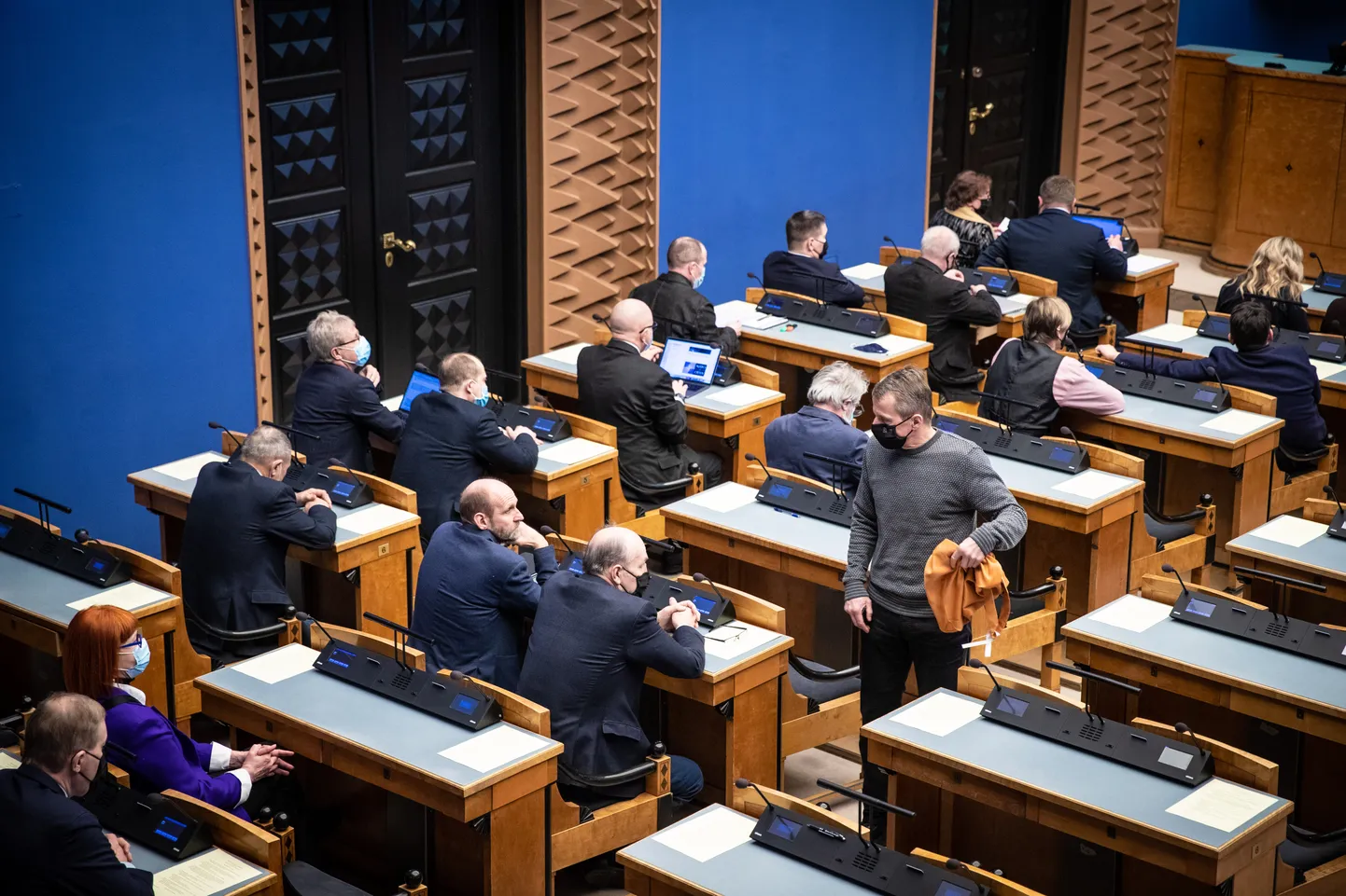 Riigikogu istung. Foto on illustratiivne.