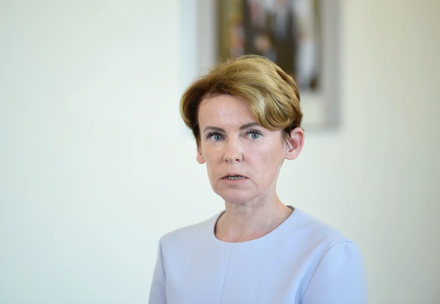 Iekšlietu ministre Marija Golubeva.