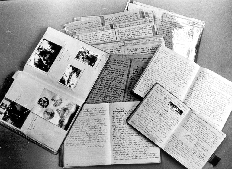 Anne Franki päevikud. Foto: Scanpix