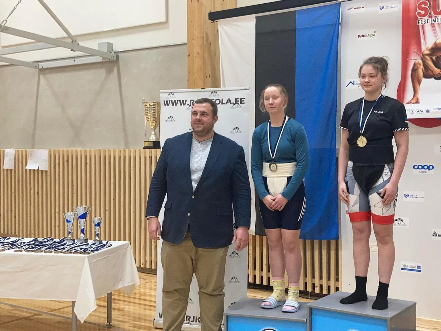Paula Nääme tõusis Lihulas pjedestaali kõrgeimale astmele.