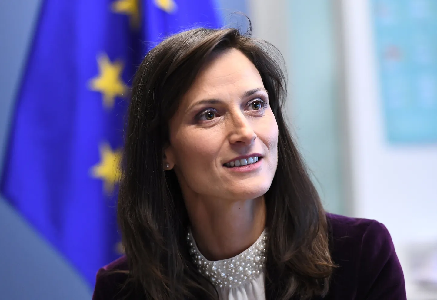 Eiropas Savienības (ES) komisāre Marija Gabriela