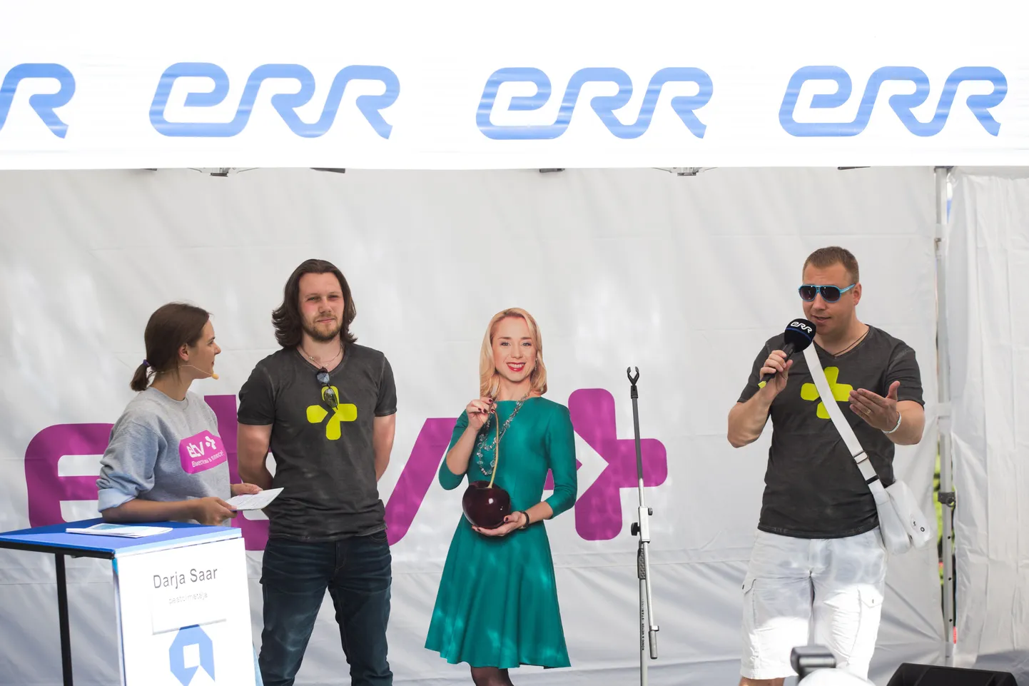 ETV+ на Фестивале мнений в Пайде.
