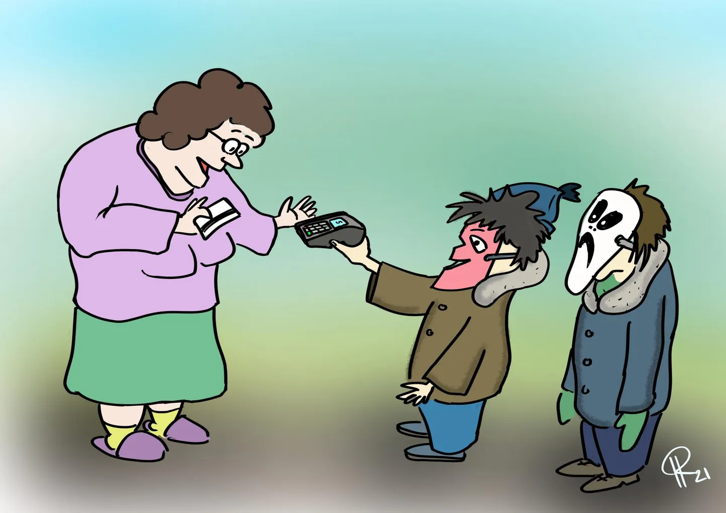 Nädala karikatuur "Mardipäev",