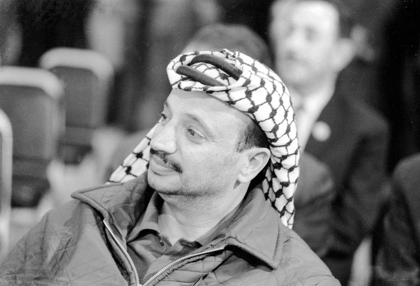 Yassir Arafat 1969. aasta fotol.