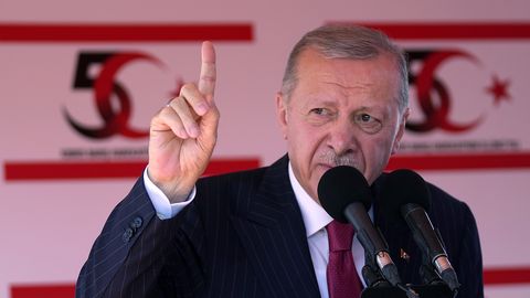 Erdoğan: Türgi on valmis vajadusel rajama Küprose põhjaossa mereväebaasi