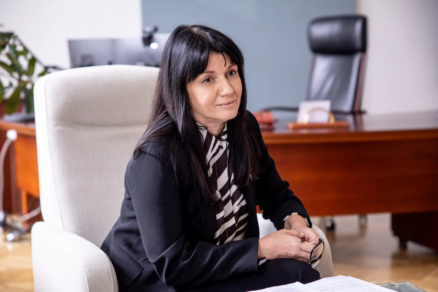 Kultuuriminister Heidy Purga.