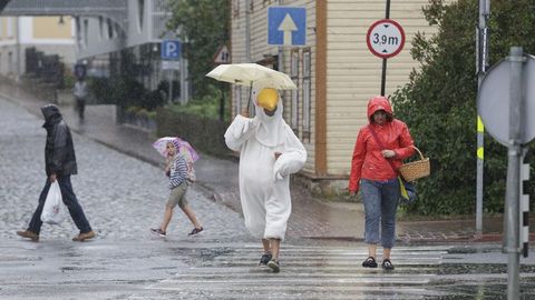 На выходных в Эстонии обещают дожди и похолодание