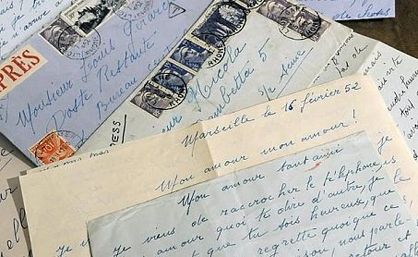 Edith Piafi armastuskirjad jalgrattur  Louis Gérardinile