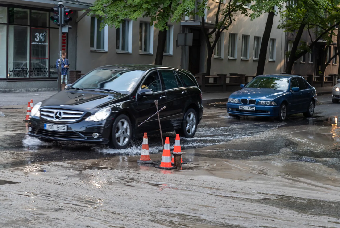 Авария водопровода. Иллюстративное фото.
