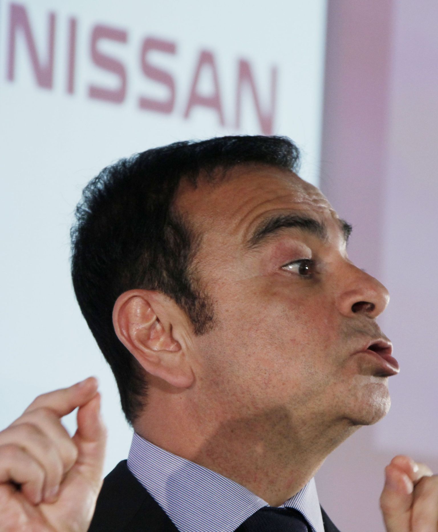 Nissani tegevjuht Carlos Ghosn.