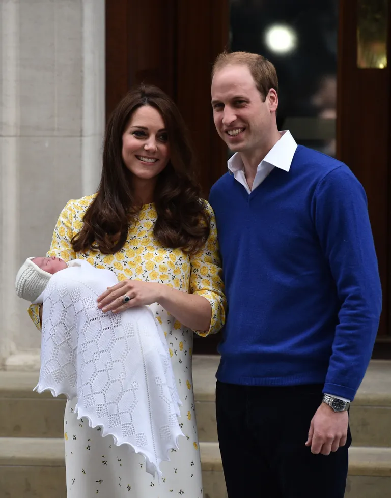 William, Kate ja vastsündinud Charlotte