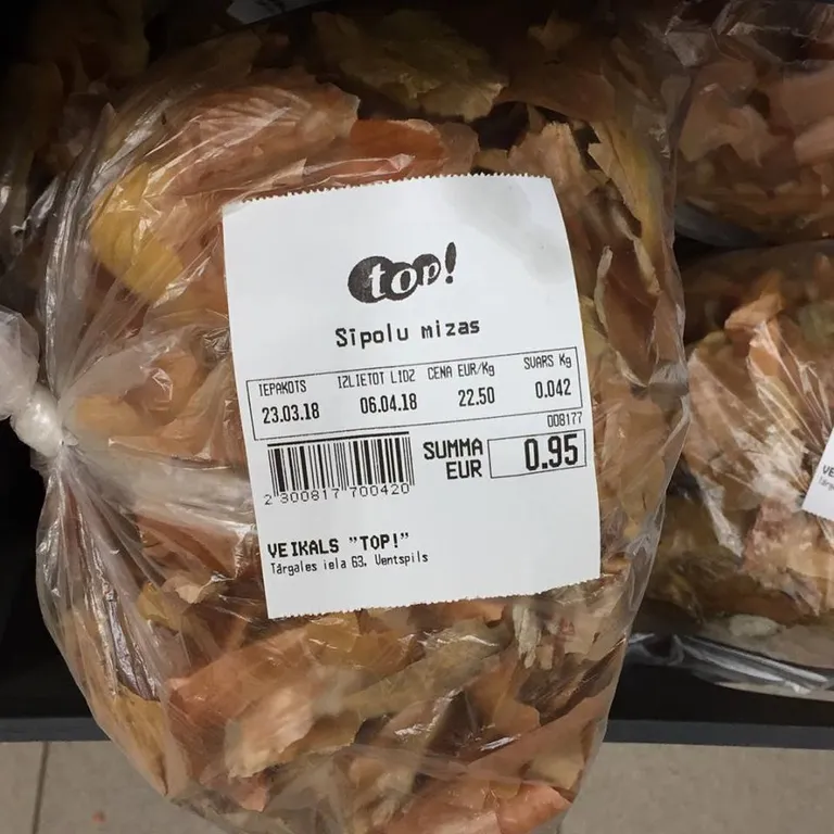 Sibulakoored.