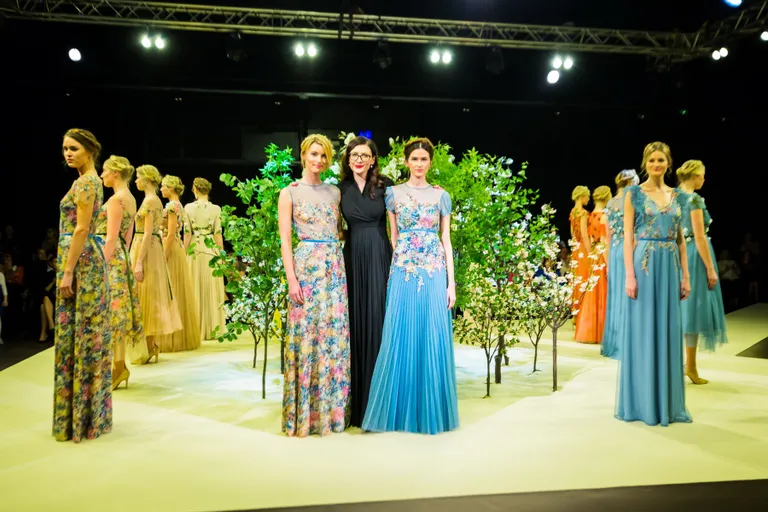 Tiina Talumees esitles kevadsuvist kollektsiooni «Gardenia»