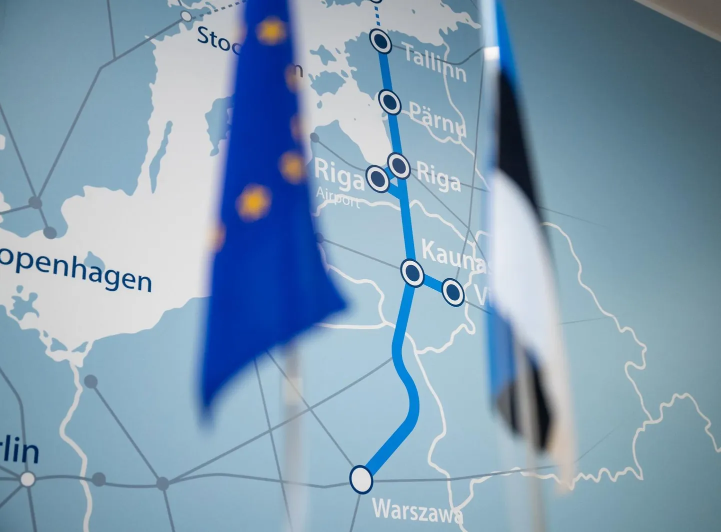 Sweco Projekt ja Rail Baltic sõlmisid lepingu Muuga uue kaubajaama projekteerimiseks.