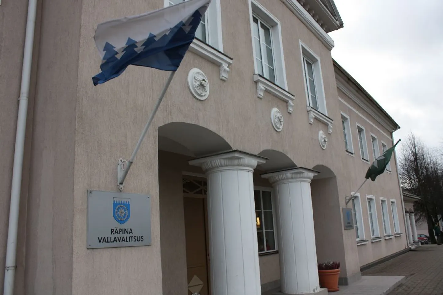 Räpina vallamaja.