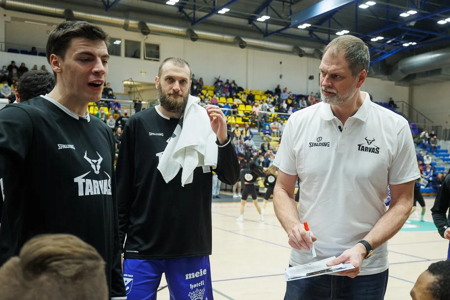 Martin Müürsepa (paremal) ootused uue mängija suhtes loodetavasti täituvad.