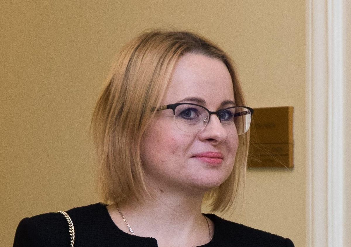 Депутат парламента Мария Юферева-Скуратовски.
