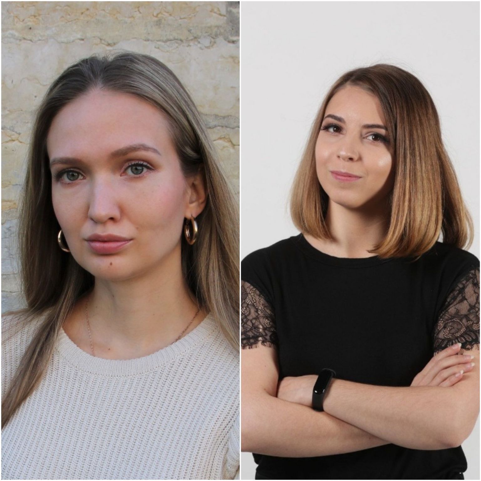 Елизавета Калугина и Екатерина Павлова