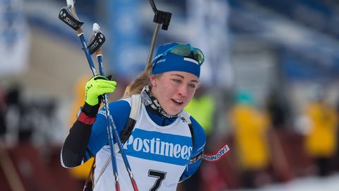 В составе эстонской биатлонной сборной на Олимпиаду едет только одна женщина