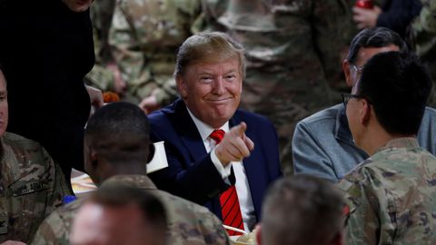 Fotod: USA president tegi üllatusvisiidi Afganistani