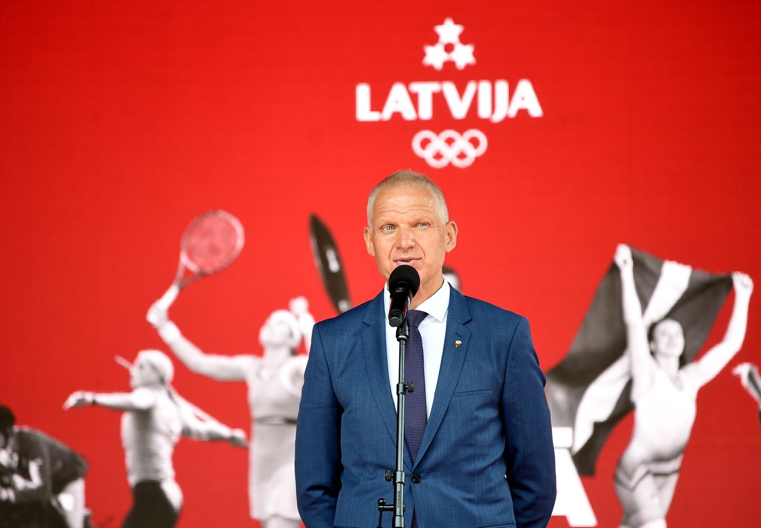Президент Латвийского олимпийского комитета Жорж Тикмер