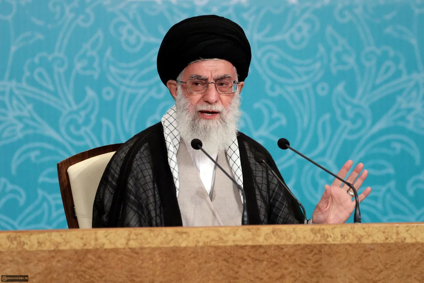 Ajatolla Ali Khamenei.