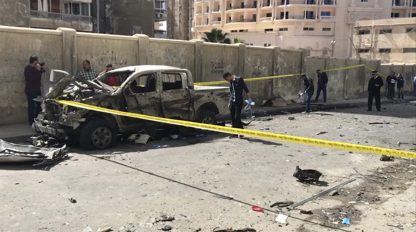 Alexandrias pärast laupäevast rünnakut.