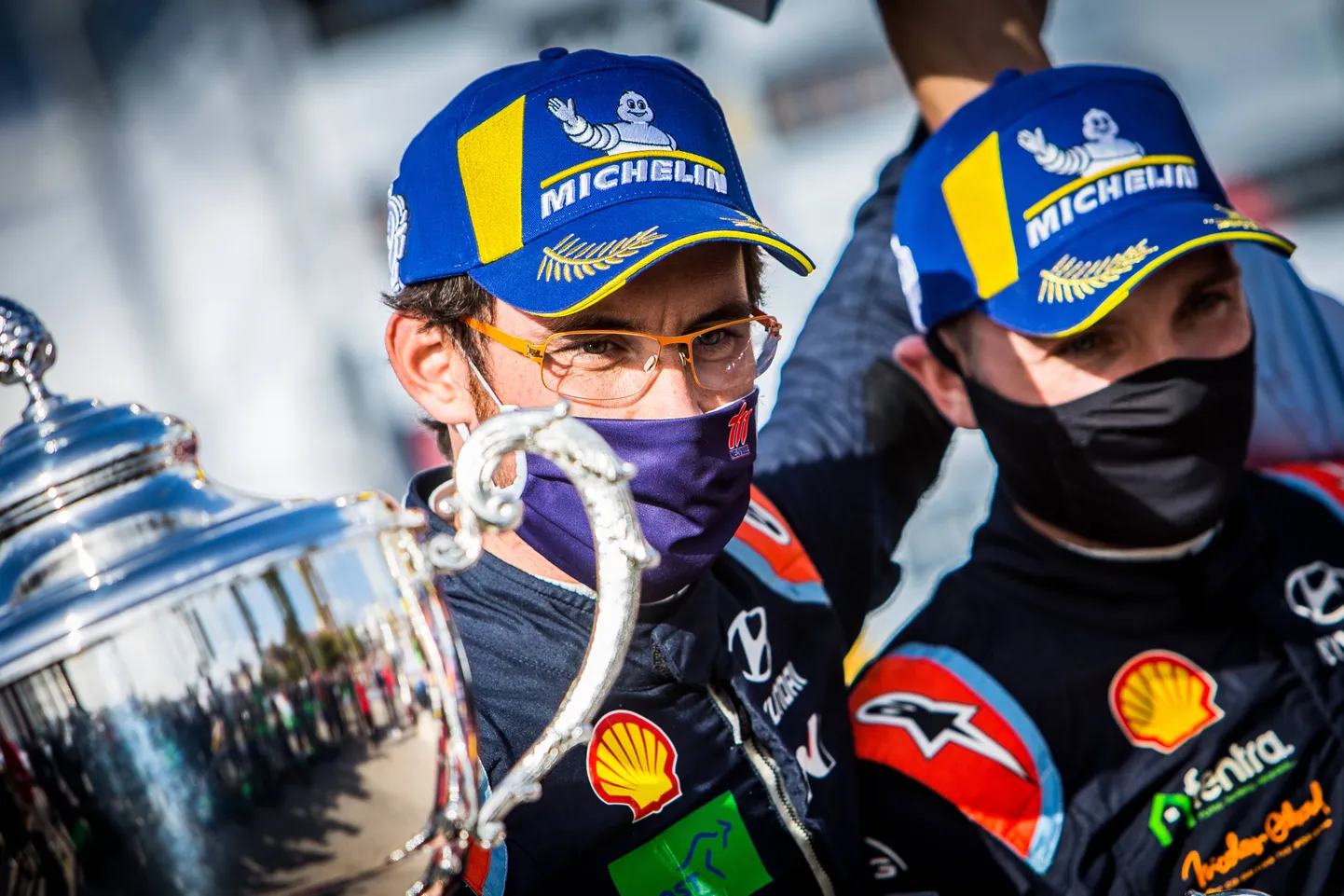 Thierry Neuville ja Nicolas Gilsoul.