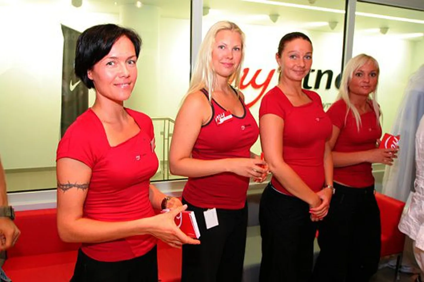Nike olümpiariiete esitlus MyFitness spordiklubis 05.06.2008
Fotograaf: Rene Pringi
