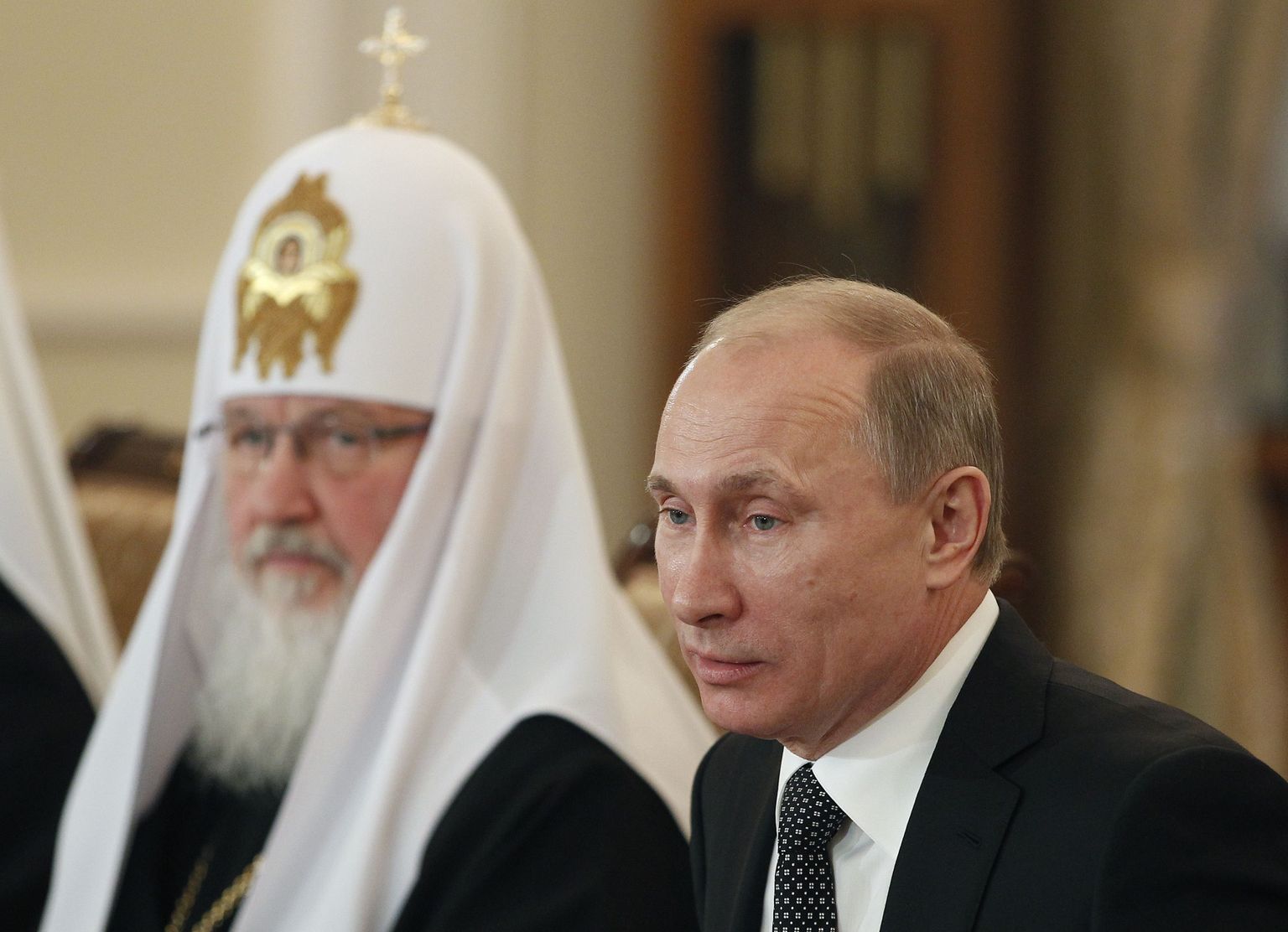 Vladimir Putin ja Venemaa õigeusukiriku patriarh Kirill