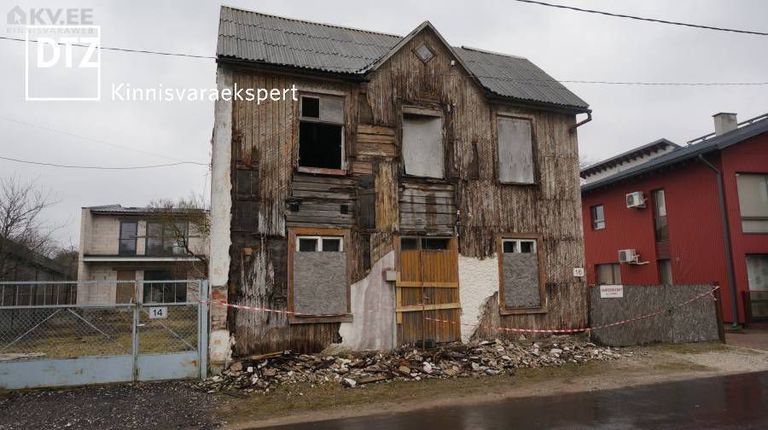 Renoveerimist vajav elumaja Pärnus, mille hinnaks on 39 000 eurot. Foto: