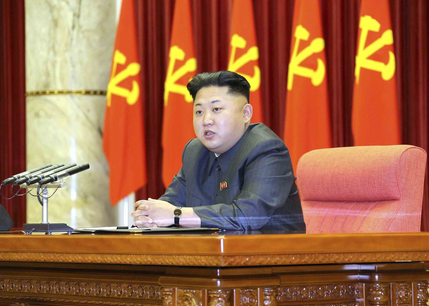 Põhja-Korea diktaator Kim Jong-un.