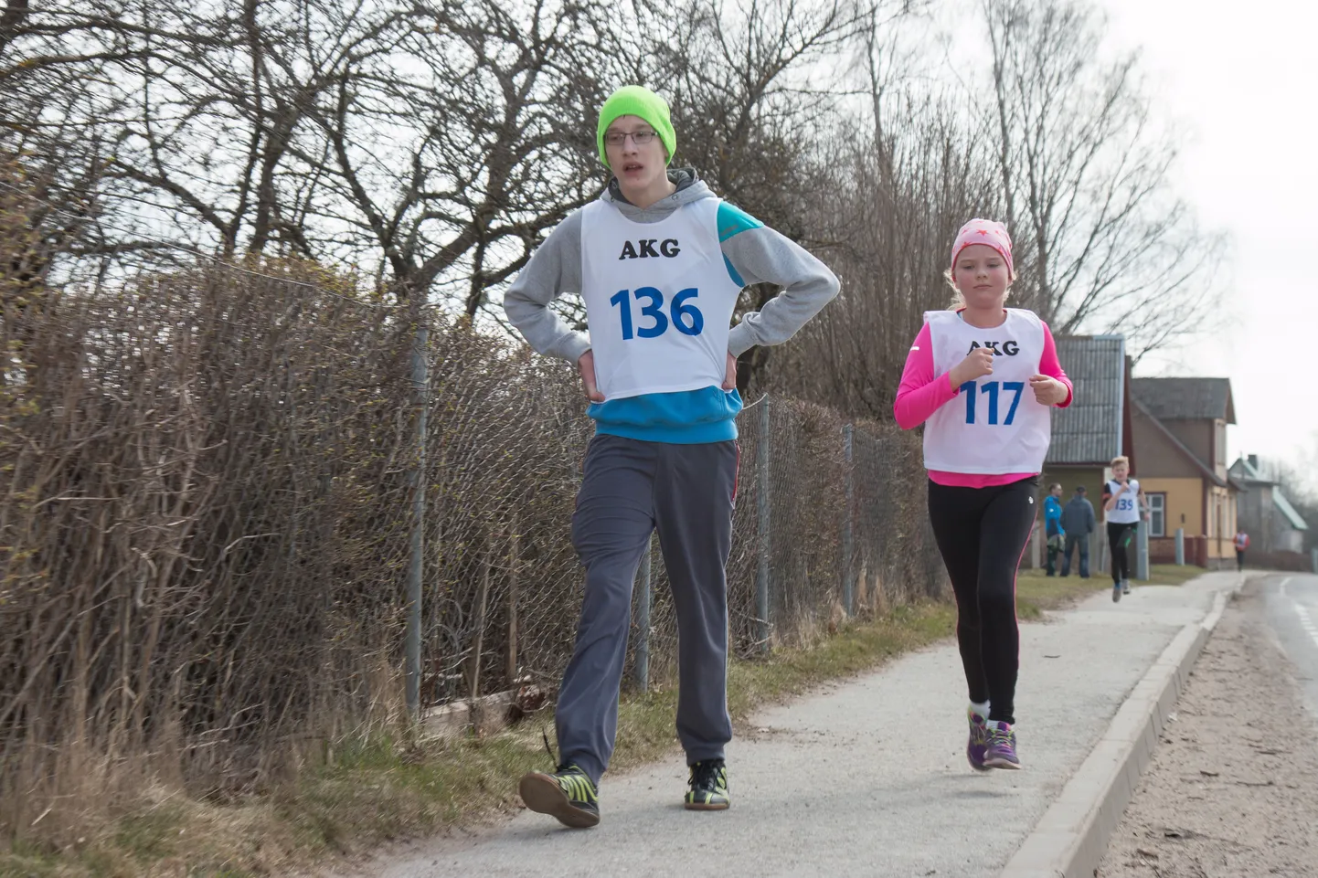 Kasksi-Nuias võisteldakse maantejooksu medalitele.