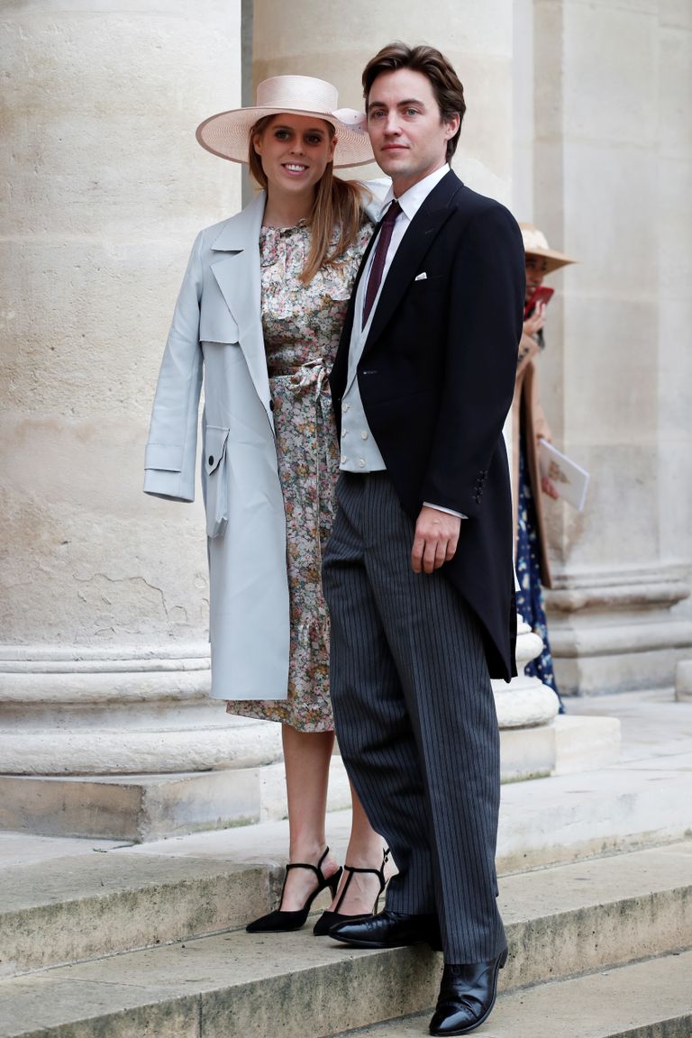 Briti printsess Beatrice ja ta kihlatu Edoardo Mapelli Mozzi oktoobris 2019
