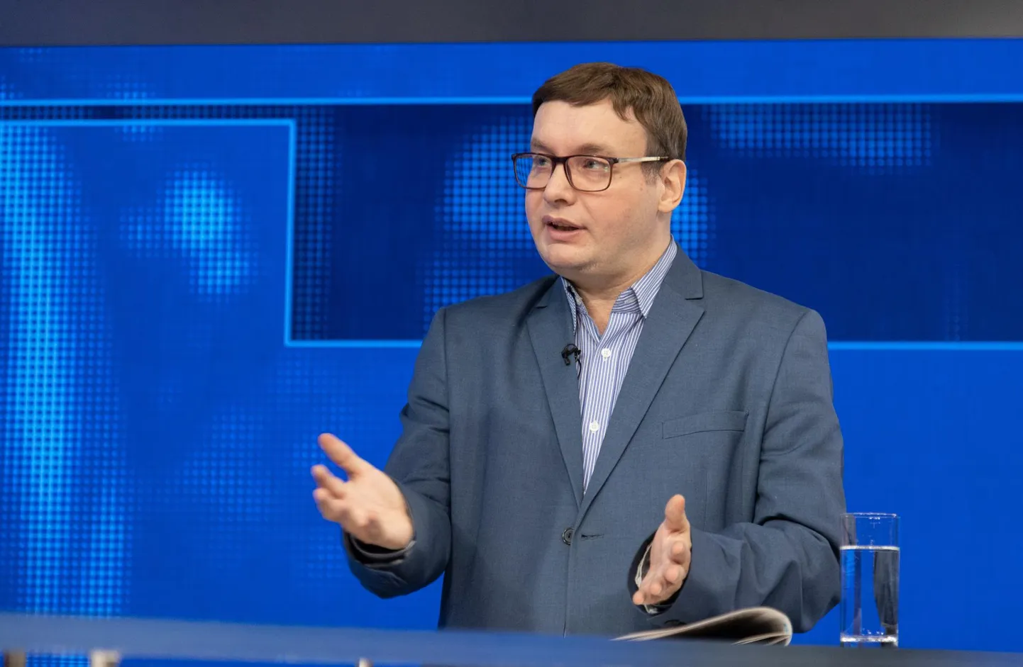 20.10.2021, Tallinn Otse Eloga. Stuudios Tõnis Saarts Foto Mihkel Maripuu, Postimees