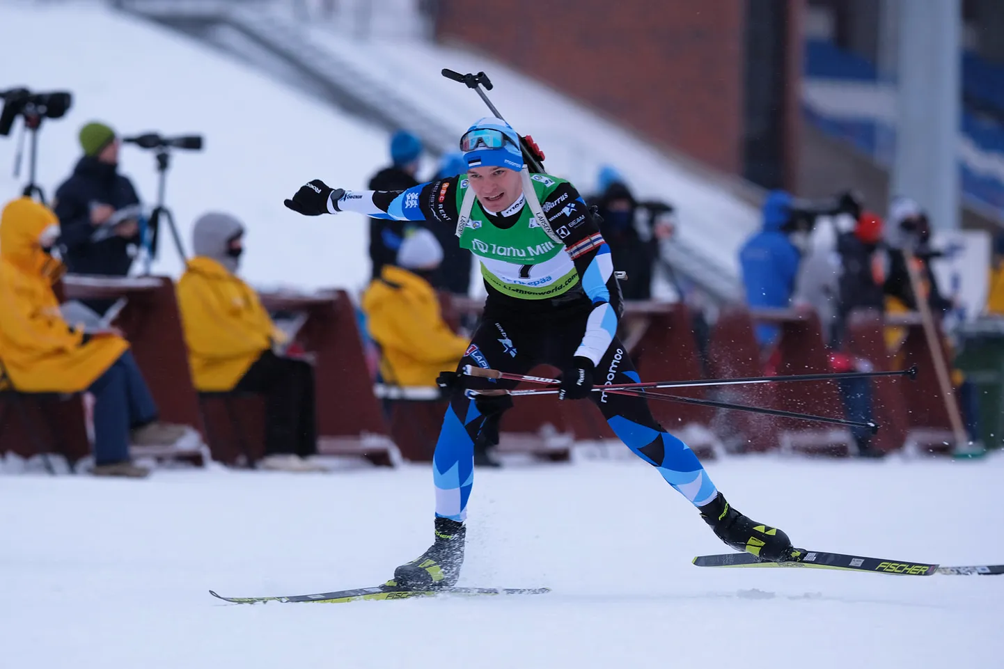 Laskesuusatamise Eesti meistrivõistlustel sai meeste 12,5 km ühisstardist sõidus täiskasvanute arvestuses esikoha Rene Zahkna (SÜ Võru Biathlon).